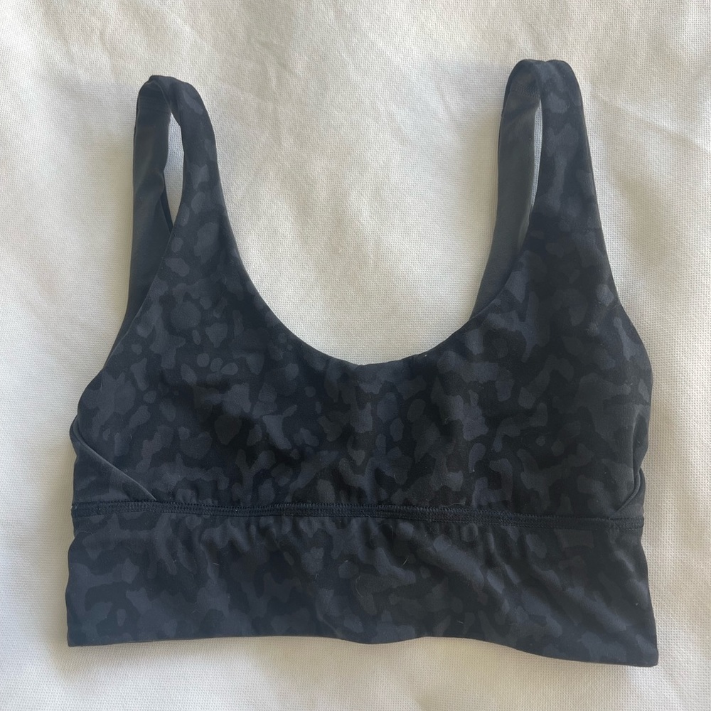 Lululemon Rejuvenate Bra - Graphite Grey/Formation Camo Deep Coal Multi